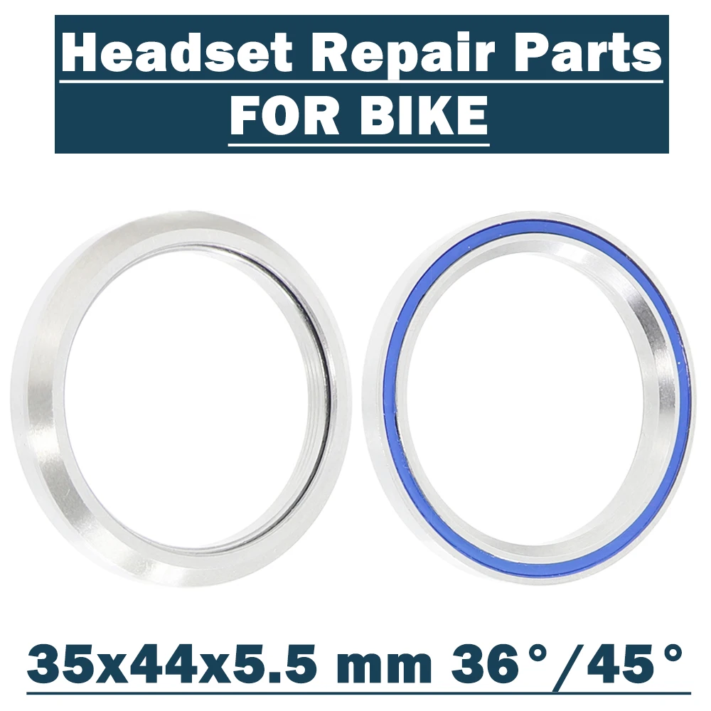 ACB3544H5.5 do mostka rowerowego łożyska 35*44*5.5mm 36/45 stopni (2 sztuk) ACB Road MTB łożysko rowerowe skośne 3544H5.5