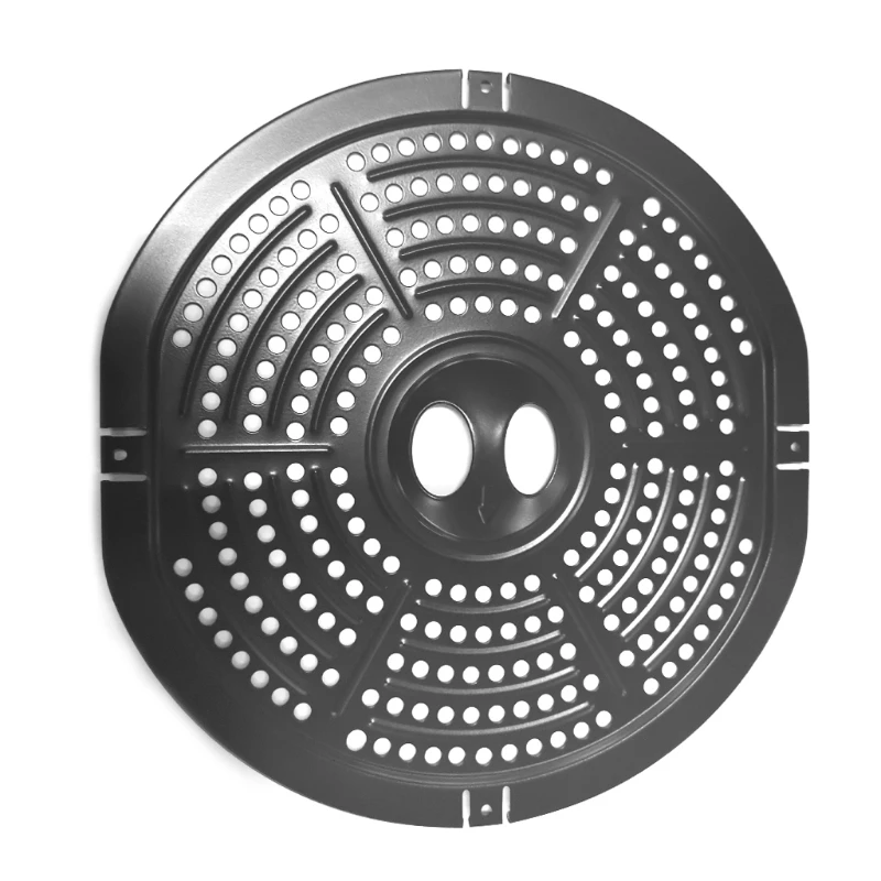 Air Fryer Steaming Crisper Plate Non-Stick Fry Grill Pan Replacement Steamer Rack Dishwasher Safe Air Fryer Accessories Kitchen