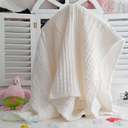 6 Layers Swaddle Blanket Baby Blankets Newborn Blanket Gauze Diaper Cotton Baby Towel