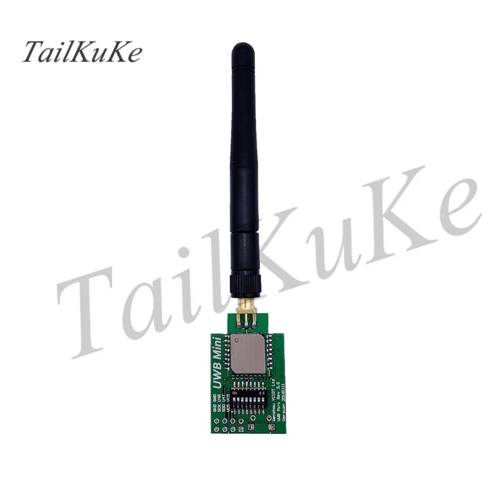 UWB wireless positioning Mini3-SMA module external antenna TWR algorithm multi-base station multi-label