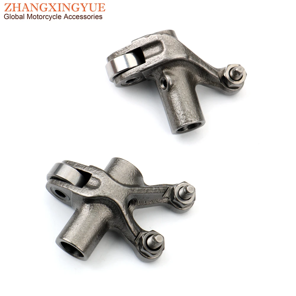 2pc Scooter Rocker Arm For Piaggio FLY 125 Liberty 125cc 3V 4-Stroke 1A003237R 1A003238R