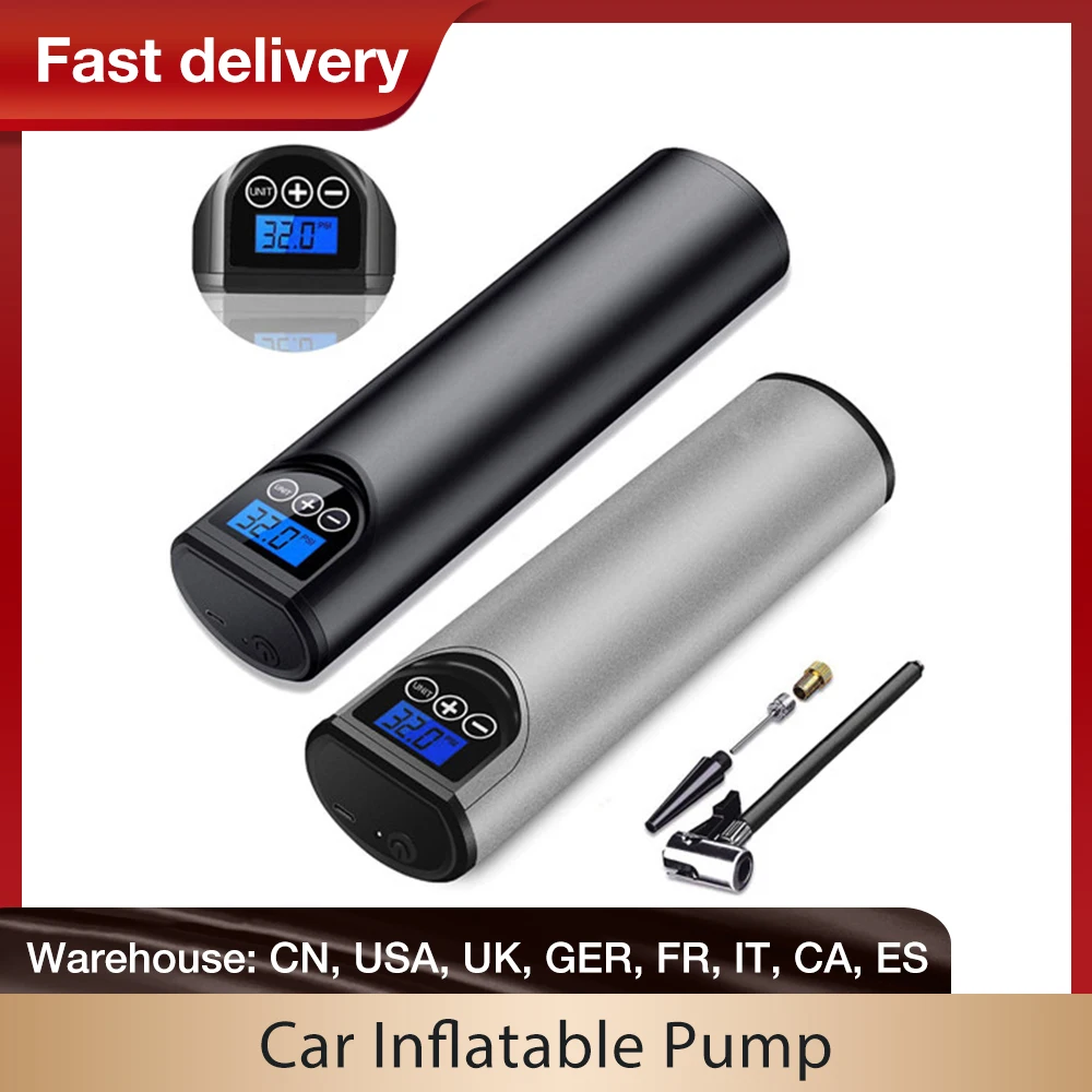 

12V 150PSI Tire Iator Air Pump Rechargeable Air Pump Tire Iator Cordless Portable Compressor Digital Car Tyre Pump
