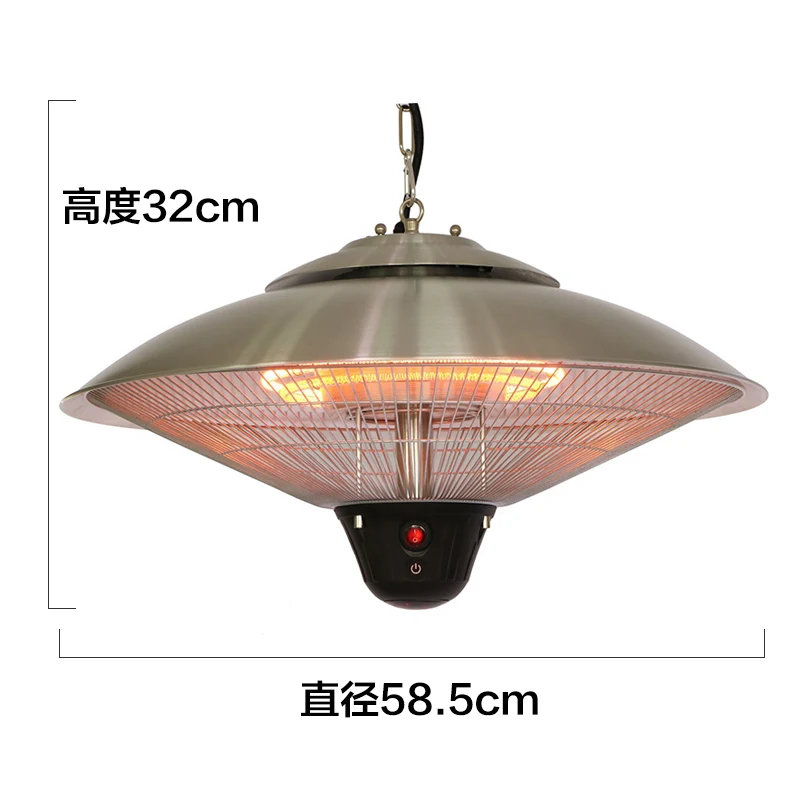 1500W/2100W/2500W electric heater Ceramic electric infrared eco-friendly outdoor gas patio heater electric warmer