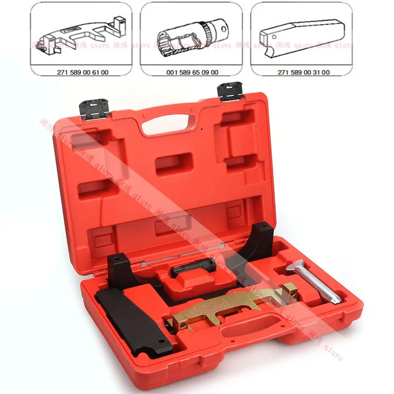 

Engine Timing Tool With T100 Socket For Mercedes Benz M271 C180 C200 E260 Camshaft Timing Chain Installation Kit