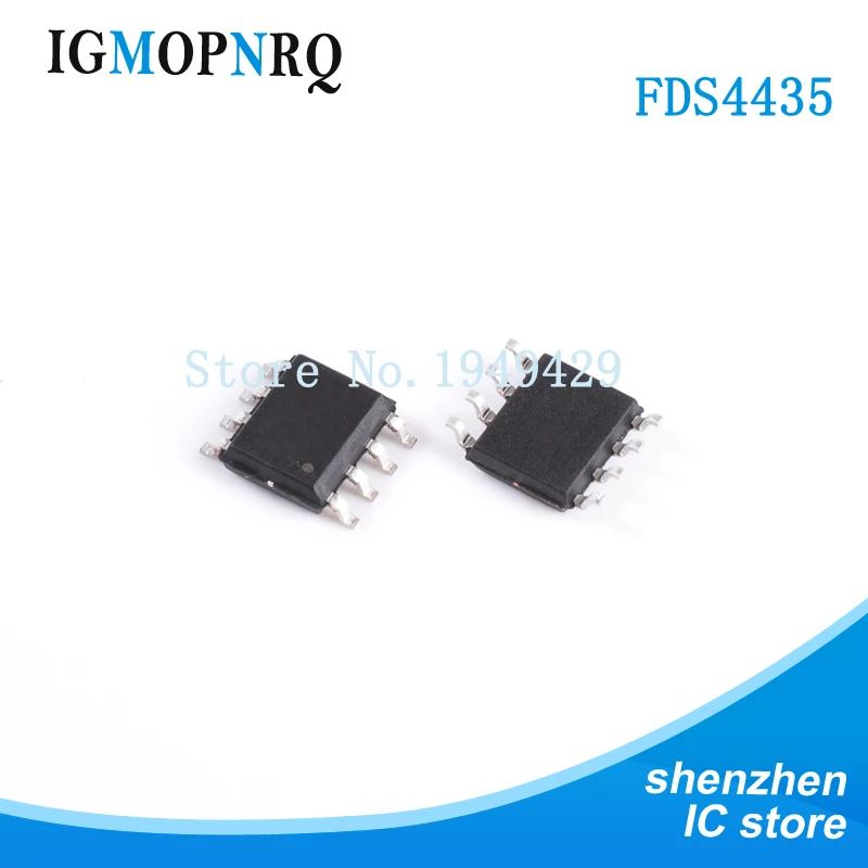 10PCS/lot FDS4435 SOP8 FDS4435A MOSFET SO-8 P-CH -30V New