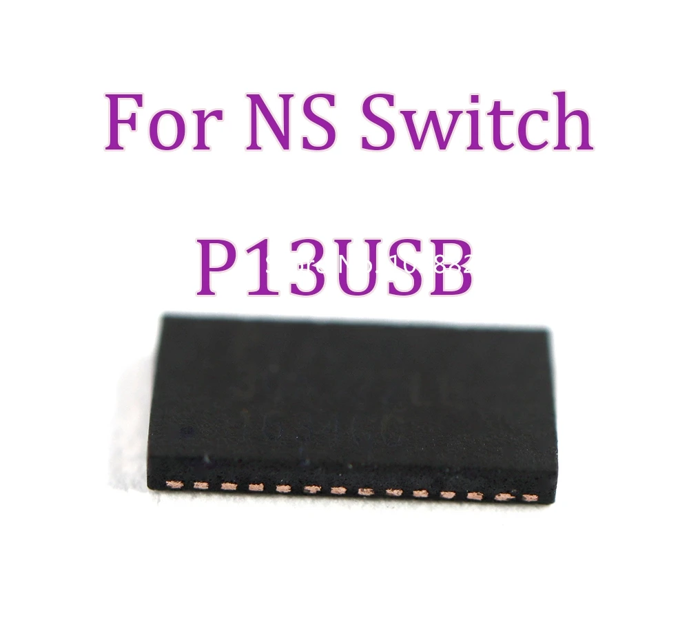 1pc original novo p13usb para ns nintend switch n-switch console placa-mãe de controle de áudio e vídeo ic p13usb