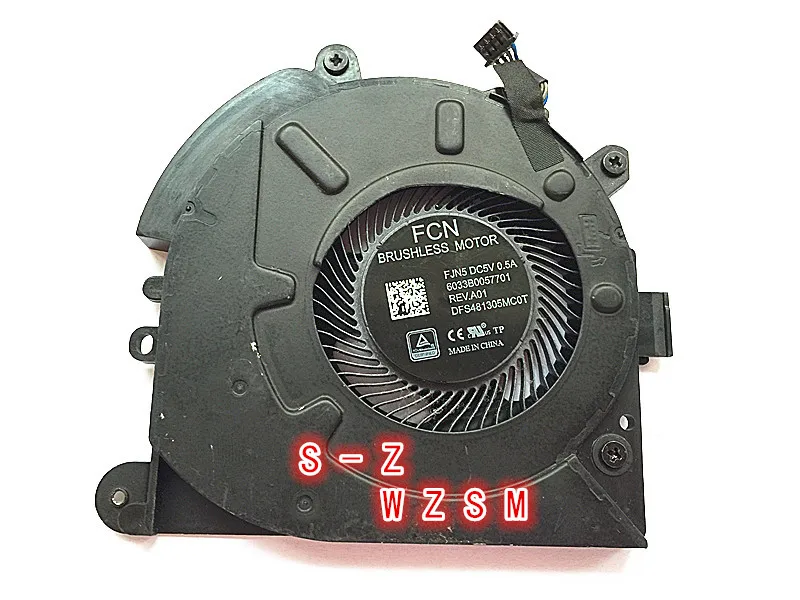 NEW Laptop CPU Cooling Fan for HP Elitebook 735 G5 830 G5 6033B0057701  EG75050S1-C040-S9A DFS481305MC0T