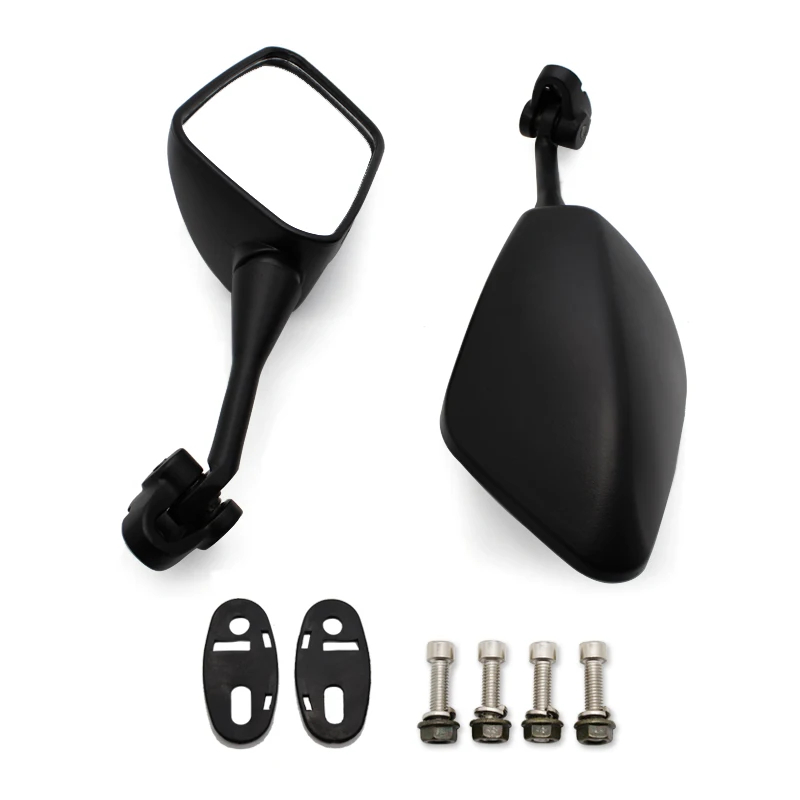 مرايا دراجة نارية سوداء مخصصة من البلاستيك ABS لـ 1999-2006 Honda CBR 600 F4 F4i /RC51 / RVT 1000 DD250E/DD300/350