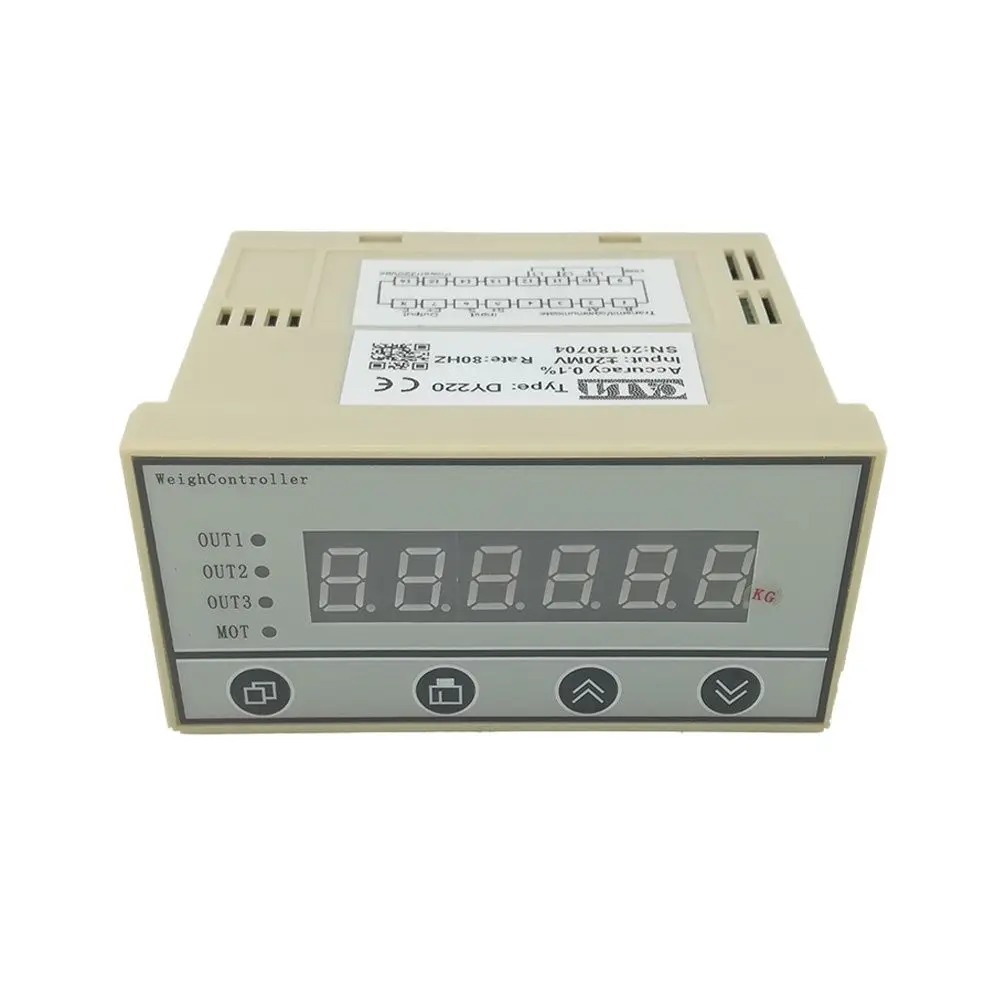 

Pressure load cell display controller Batching Display instruments use for weighing sensor DY220