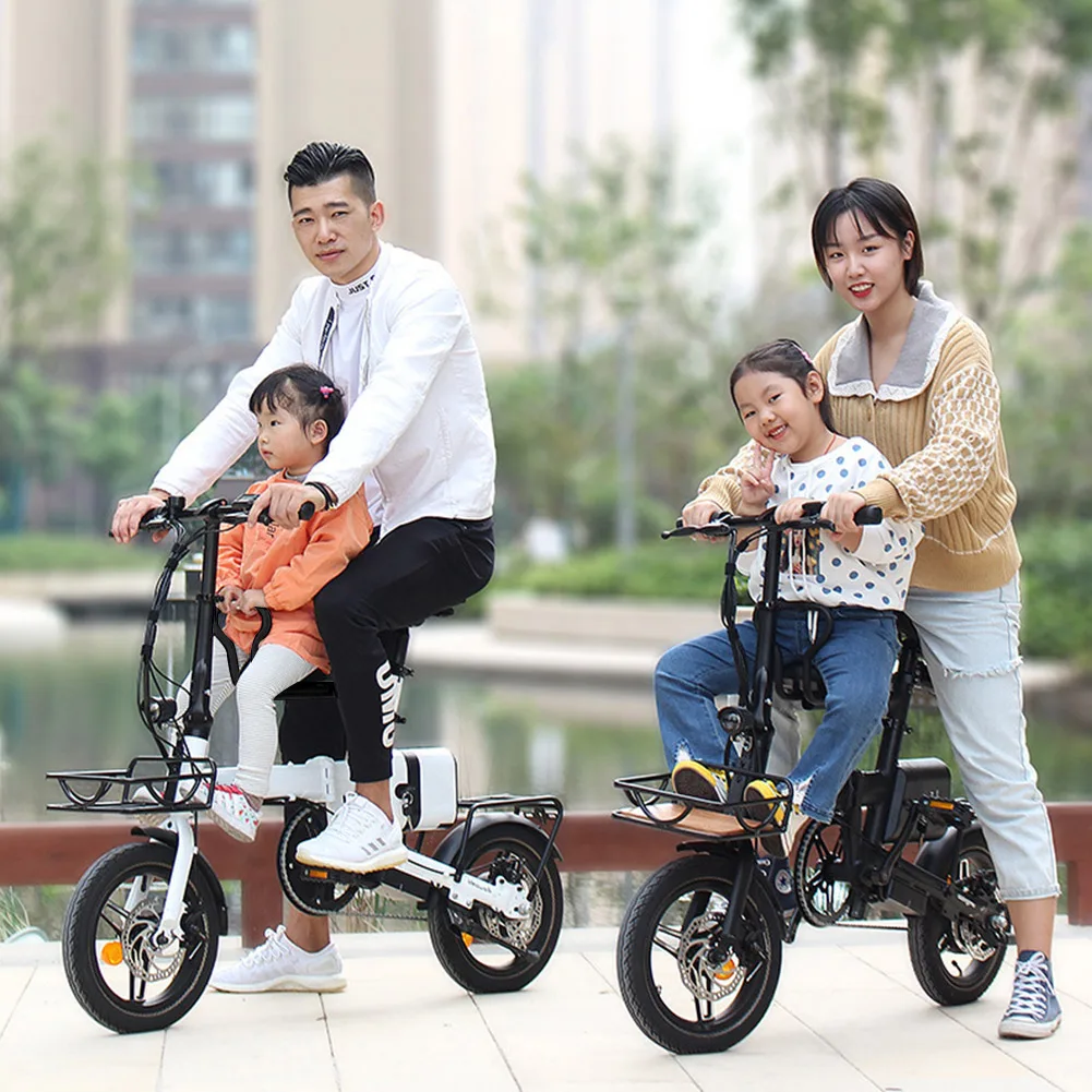 Child Bike Seat Safety Bike Carrier with Handrail electric bicycles Child Safe Chair For Cycling Bikes Accessories