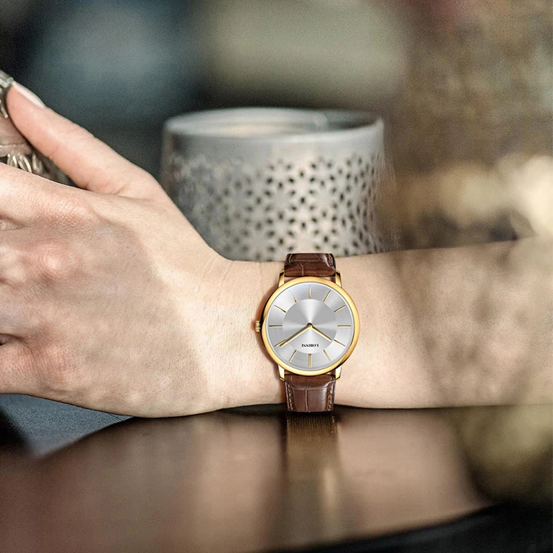 LOBINNI Luxury Brand Couple Watches Japan Miyota Quartz Movement Lovers Watches Sapphire Glass Waterproof Watches Relogio