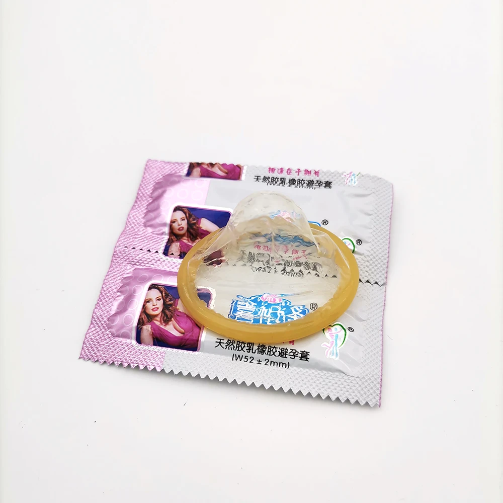 DTS Condoms 100 Pcs/Lots Natural Latex Condoms For Men Ultra Thin Penis Sleeve Cock Contraception Tools Adult Sex Toys