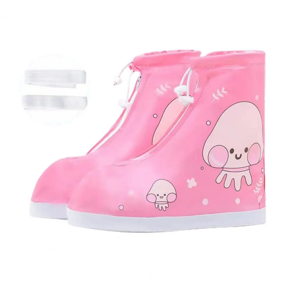 Funda impermeable para zapatos de lluvia, Botas de lluvia para adultos y niños