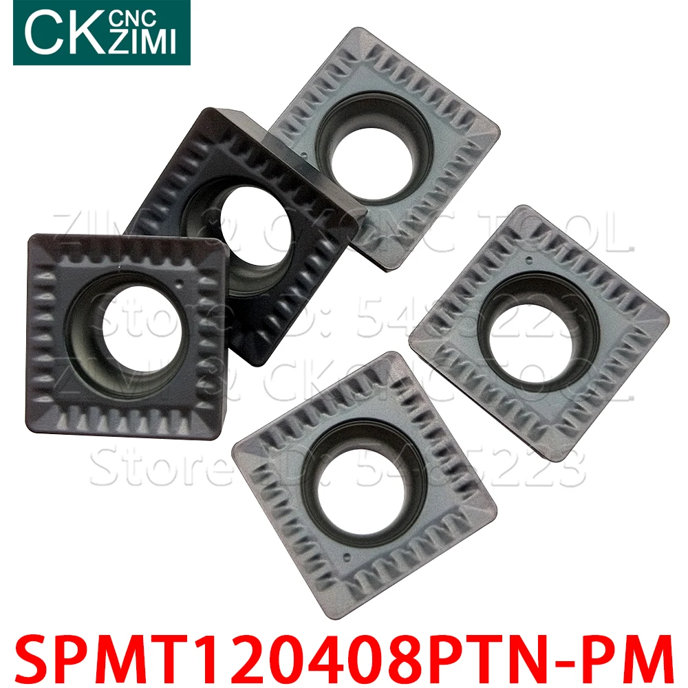 SPMT120408PTN-PM spmt 120408 ptn pm超硬インサート切削工具uドリルインサート旋削工具cnc金属ブラインド穴加工