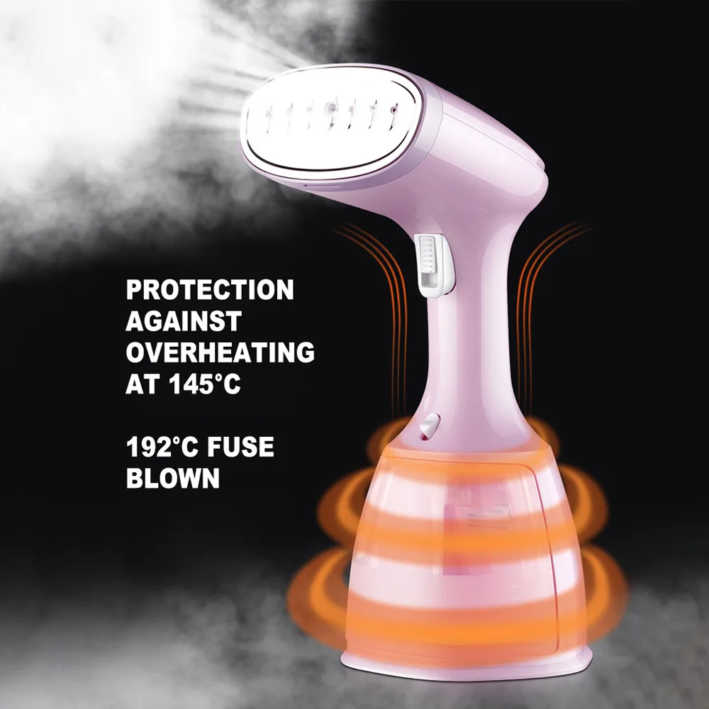 Hand-held clothes steam hand-held water inflatable electric iron orange powder third gear