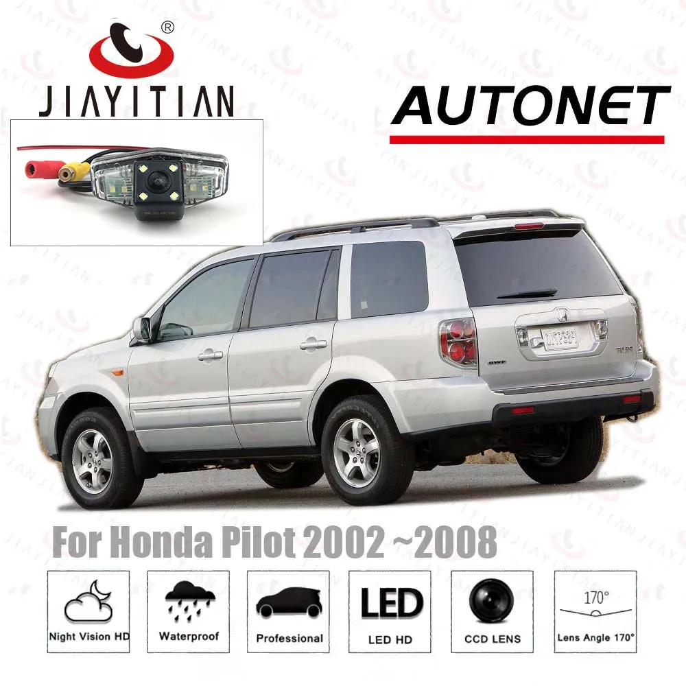 

JIAYITIAN Rear view Camera For Honda Pilot/MR-V MRV 2002 2003 2004 2005 2006 2007 2008 Backup camera License Plate camera ccd