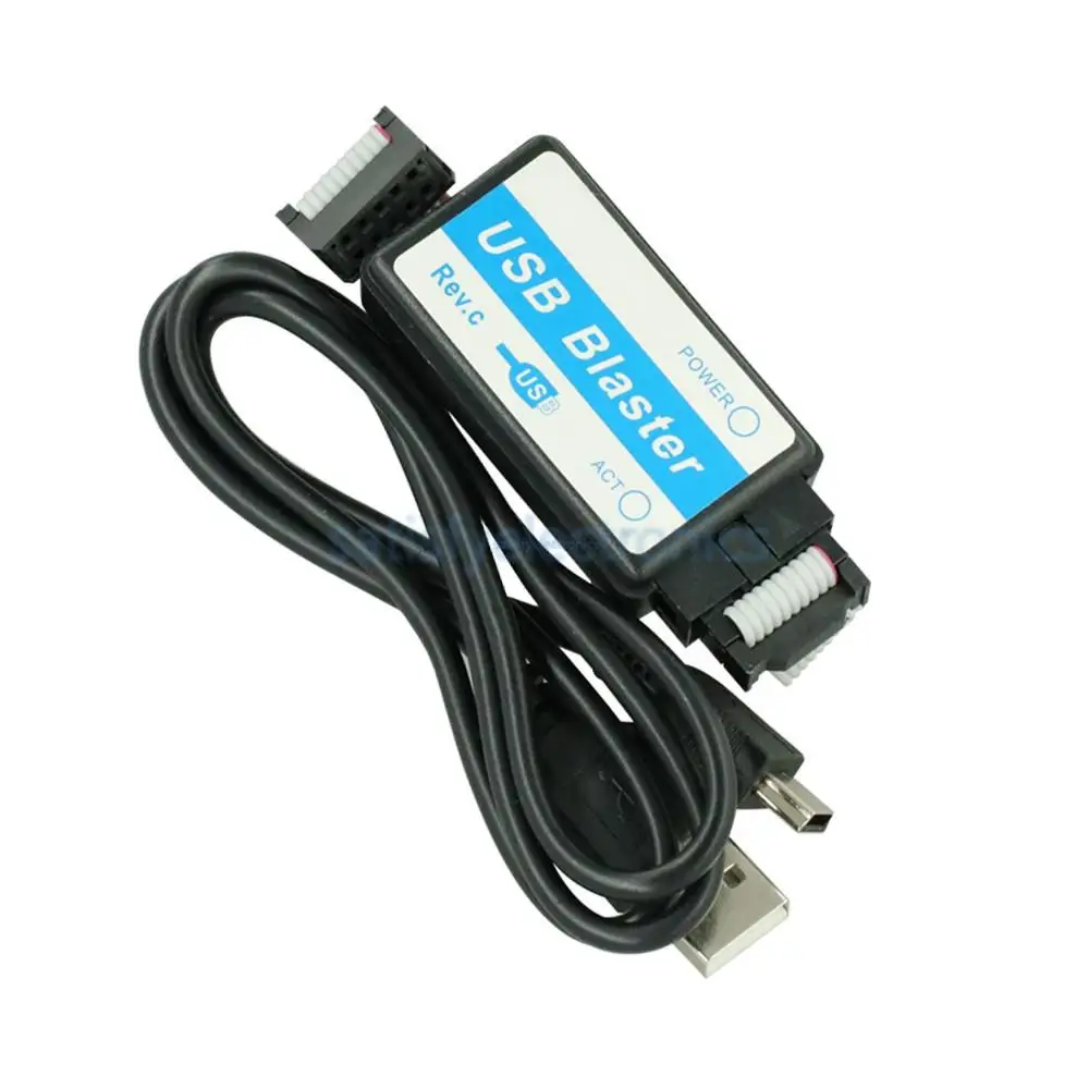 لوحة تطوير النظام ، كابل USB صغير ، اتصال JTAG 10Pin ، EPROM FPGA CycloneII EP2C5T144 ، 5 فولت