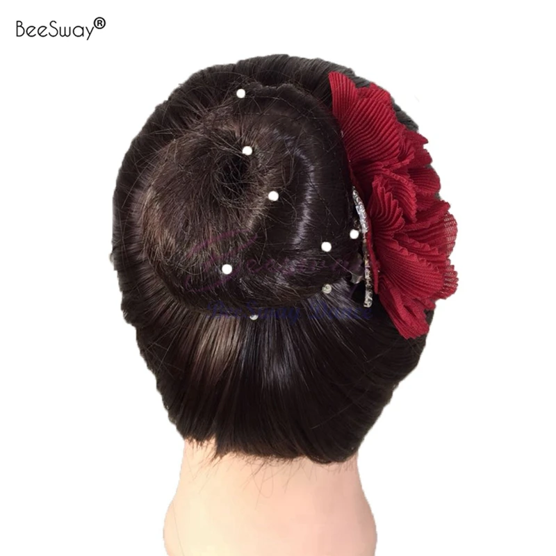 Red Don Quixote ballet dance tiaras women ballet Headwear Dance character crown