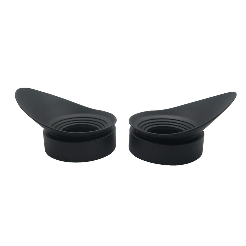 One Pair Binoculars Rubber Eye Cups Eye Guards Caps Inner Diameter 40 mm for Microscope Eyepiece Telescopes Eyecups