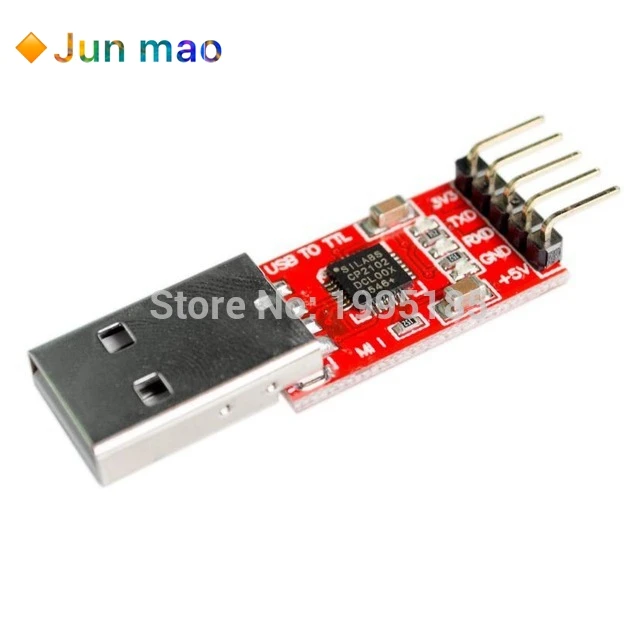 CP2102 module USB to TTL serial UART STC download cable PL2303 Super Brush line upgrade