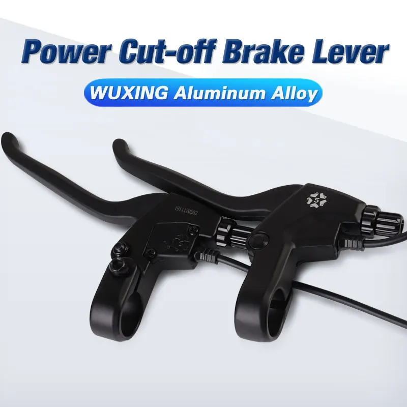 ChamRider Power Cut-off Brake Lever 112pdd WUXING Aluminum Alloy Julet Waterproof Connector For Electric Bicycle