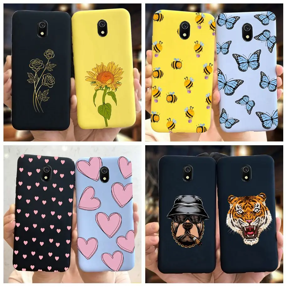 Flower Cartoon Case For Xiaomi Redmi 8A Case Luxury Slim Soft Fundas for Xiomi Redmi 8A 8 A Back Cover for Redmi8A hongmi8a Capa