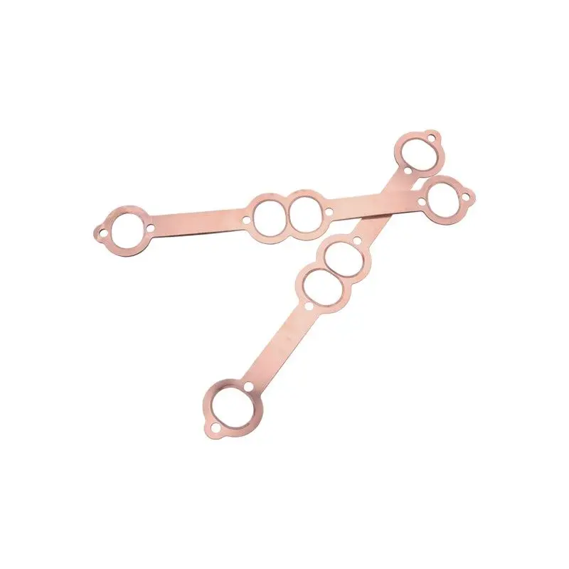 Oval Port 1.8 "X 1.5" Tembaga Header Knalpot Gasket Chevy SB 350 Dapat Digunakan Kembali