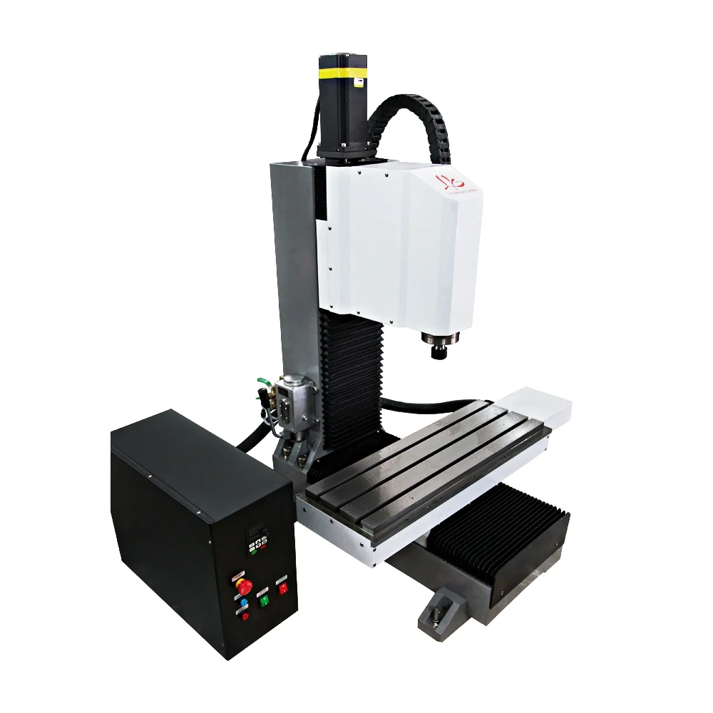 1.5KW 2.2KW Full Cast Iron 4020 CNC Router Metal Engraving Cutting Milling Machine Z Axis 300mm Support Upgrade 4 Axis 5 Axis