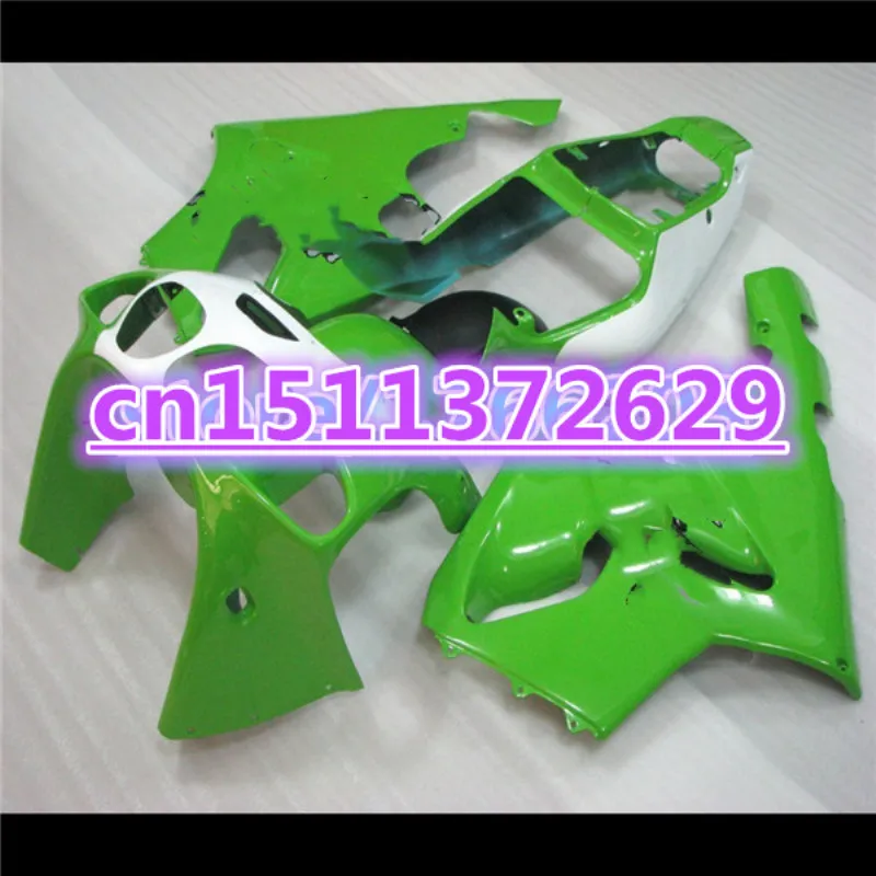 

New ABS Fairings kit Fit for Kawasaki Ninja ZX7R ZX-7R 1996-2003 96 97 98 99 00 01 02 03 Bodywork fairings custom white green