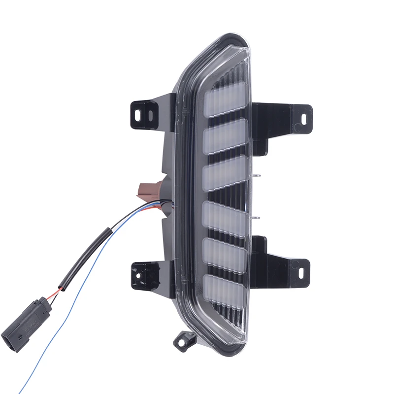 Luz LED de parachoques trasero para coche Ford Mustang, Reflector de luz trasera de freno, lámpara de advertencia, versión de EE. UU./UE, 2015-2018