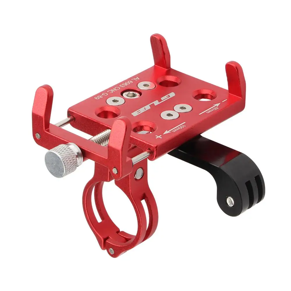 

Aluminum Alloy Mobile Phone Bracket GUB G-89 Bike Motor Cellphone GPS Navigation Holder Clip Подставка для мобильного телефона