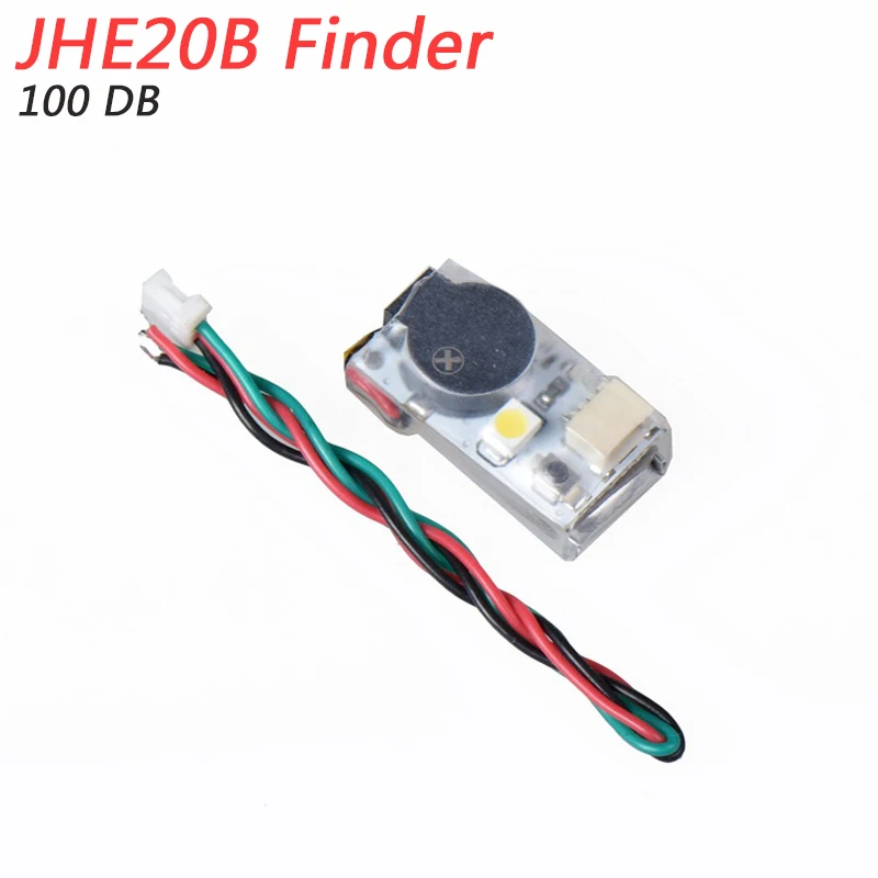 100dB JHE20B Finder Super Sterke Zoemer Tracker Over Geïntegreerde Batterij Voor Miniatuur Afstandsbediening Drones Onderdelen Toebehoren