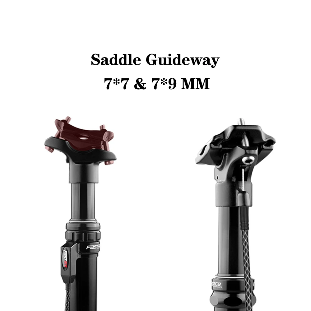 FASTACE MTB Seatpost Tija Telescopica. 27.2/30.9/31.6 * 420MM Rapid Rebound Pneumatic Retractable Canoe Inside And Outside Line