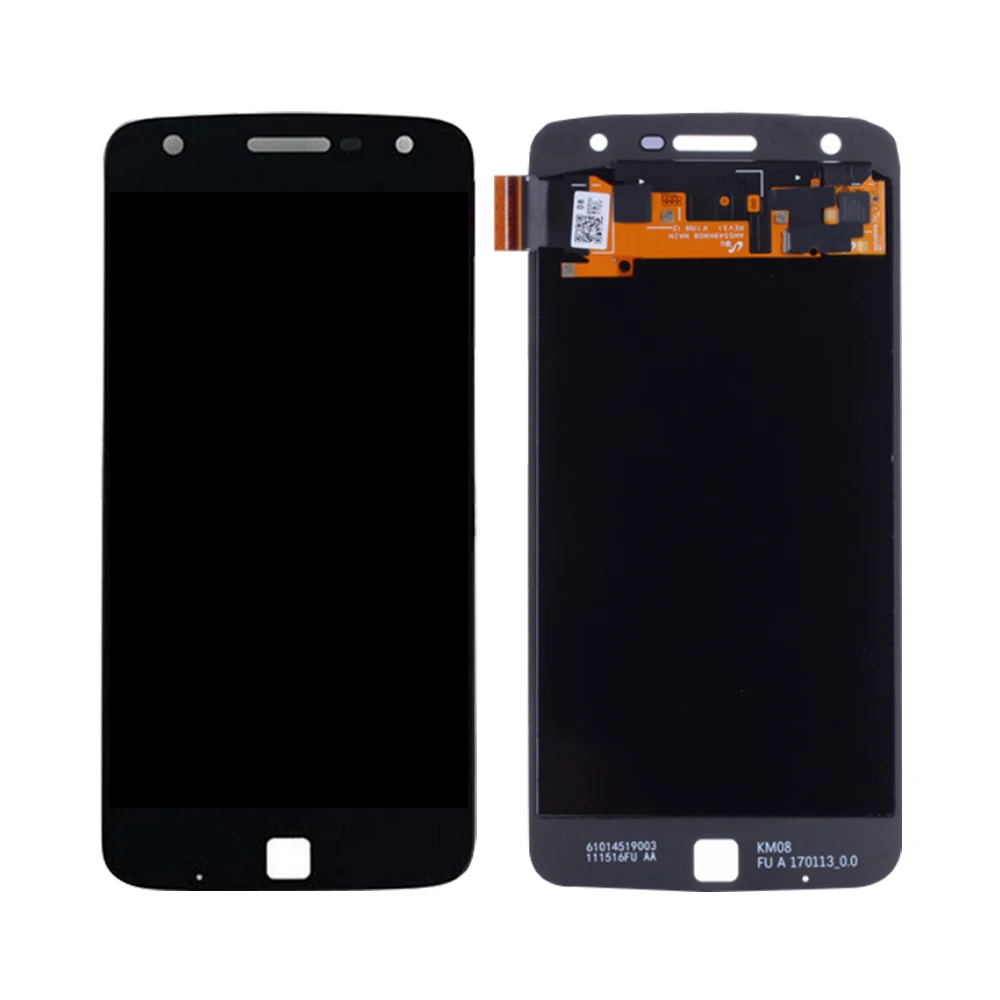 AMOLED LCD For Moto Z Play LCD Display Touch Screen Digitizer For Moto Z Play LCD Pantalla Full Assembly XT1635 XT1635-02