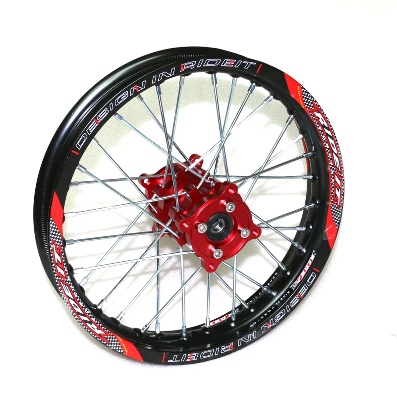 Motorcycle Front 1.60-17 inch Rear 1.85-14 inch Wheel Rims For KAYO HR-160cc TY150CC Dirt Pit bike 14/17 inch motorcycle wheel