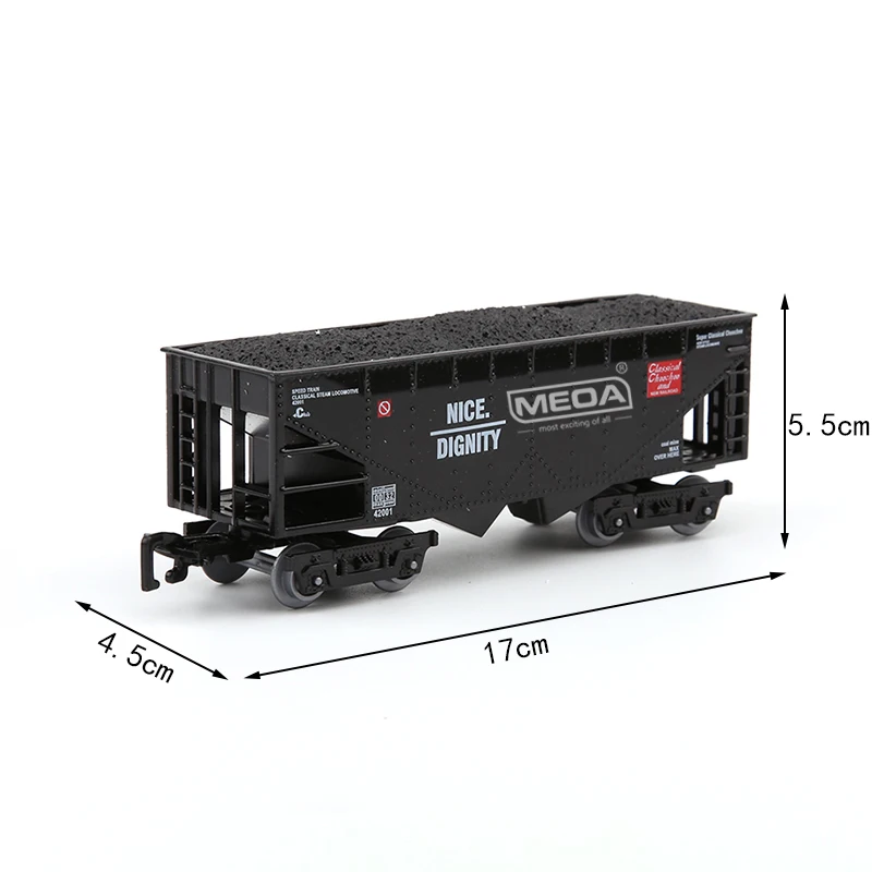 Christmas Electric Rail Car Series Add Water To Smoke Train Track Small Size All Alloy Train Electric Toys With Music Lights