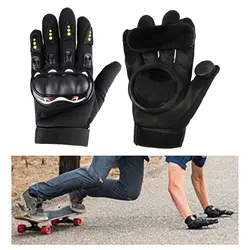 2Pcs Downhill Longboarding Skate Gloves Drift Brake Turning Gloves Outdoor Triple Slider Protective Accessories for Skating