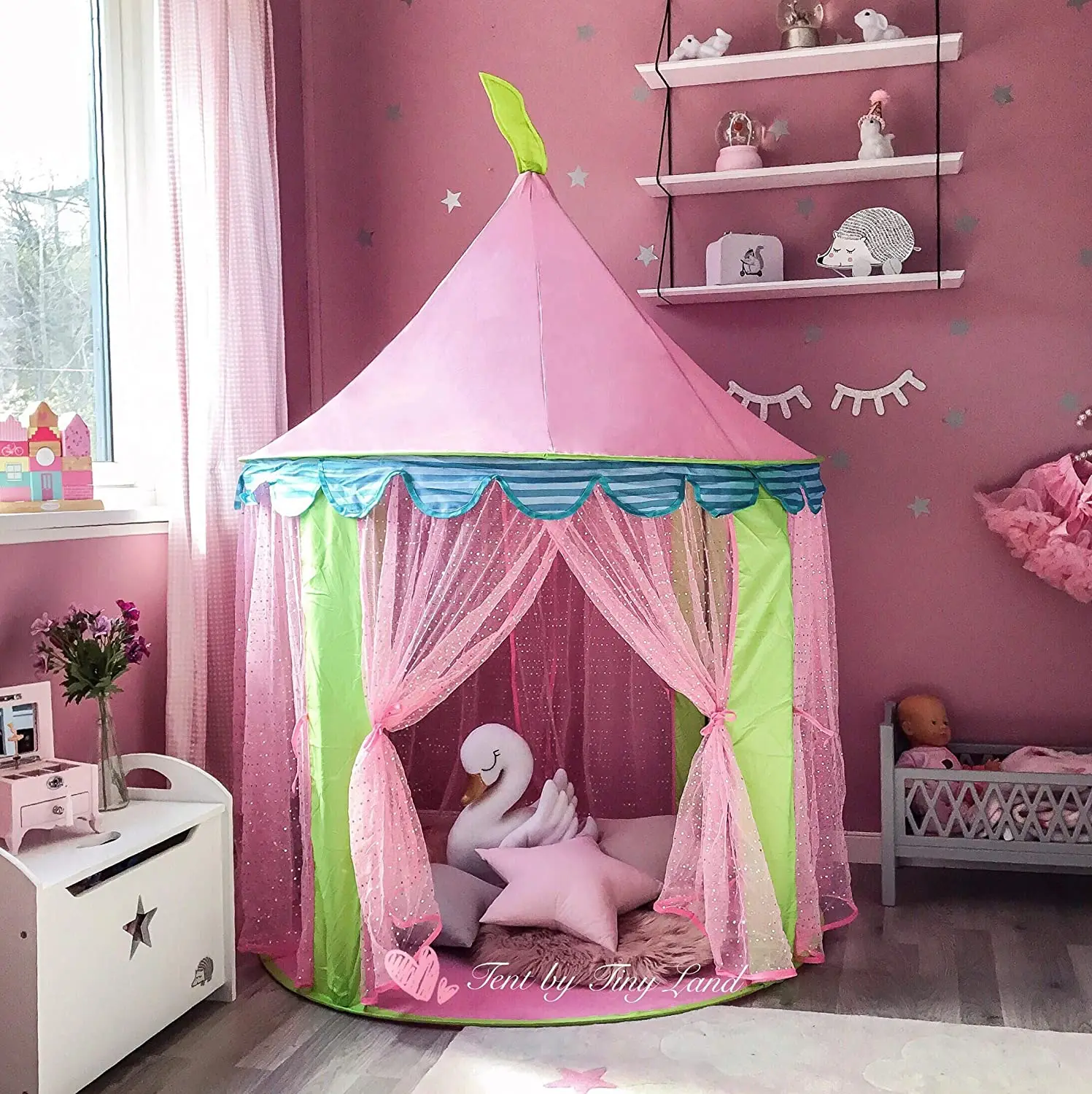 Children\'s Tent Folding Tents Play House For Children Teepee Toy Tents For Kids Tipi Infantil Indoor Ball Pit Princess Castle