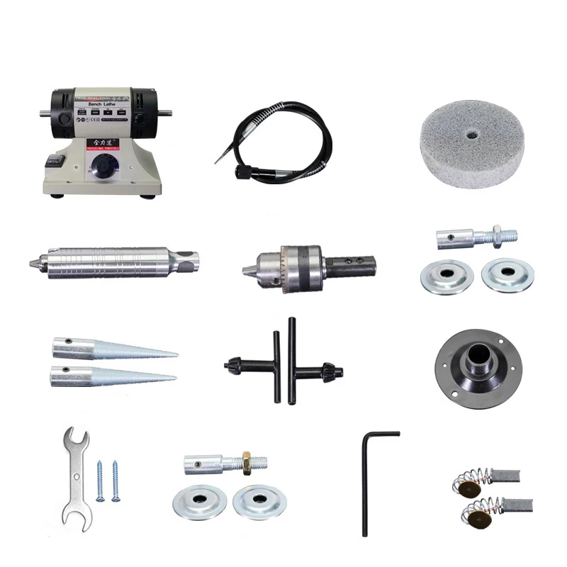 220V Đa Năng Ghế Tiện Gỗ Ngọc Bích Đá Cắt Khắc Đánh Bóng Mài