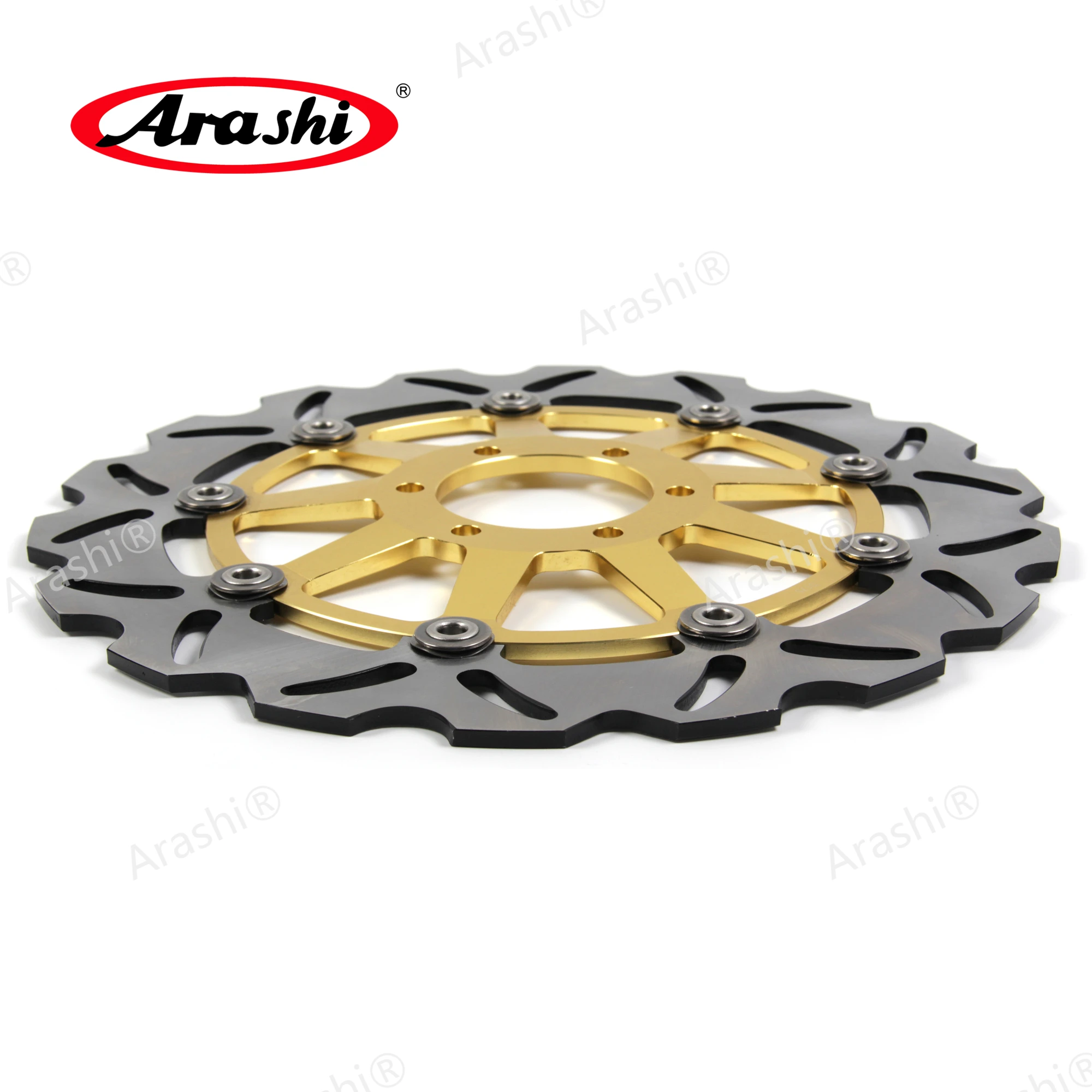 Arashi For CAGIVA FRECCIA C12R 125 1989-1991 CNC Front Brake Disc Disks Brake Rotors 1989 1990 1991 Motorcycle Accessories Part