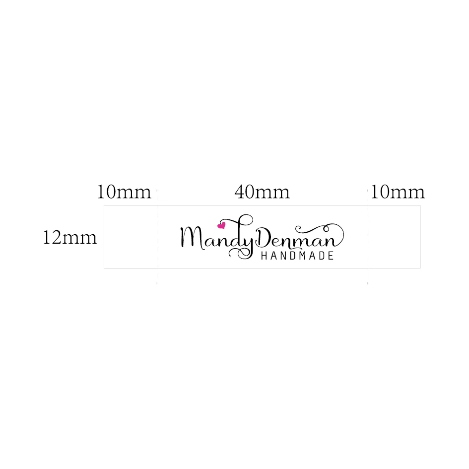 Custom Sewing labels / Brand labels, Custom Clothing Tags, Cotton Ribbon label, Handmade label (FR007)