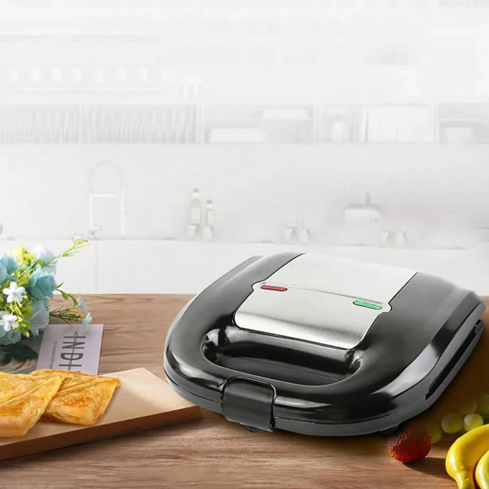 Breakfast Toast Sandwich Maker 3-in-1 Gray