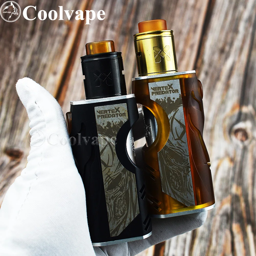 Coolvape vertex mod mesh v2 RDA 18650/20700 bateria de alumínio + pei/pom mod mecânico ajuste Perfil RDA Apocalypse rda