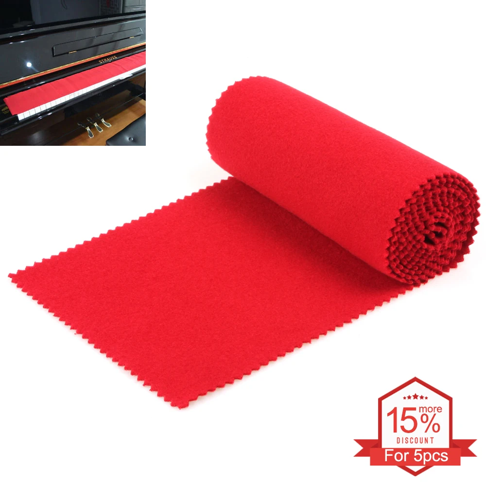 Soft Nylon Cotton Piano Keyboard Dust Cover Cloth for All 88 Key Piano or Soft Keyboard Piano Keyboard Cover Accessories