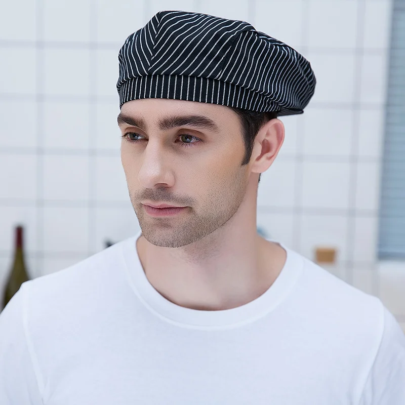 Men Chef Hat Waiter Waitress Kitchen Cook Cap Work Hat Hotel Restaurant Canteen Bakery Kitchen Barber Master Cook Caps Homework