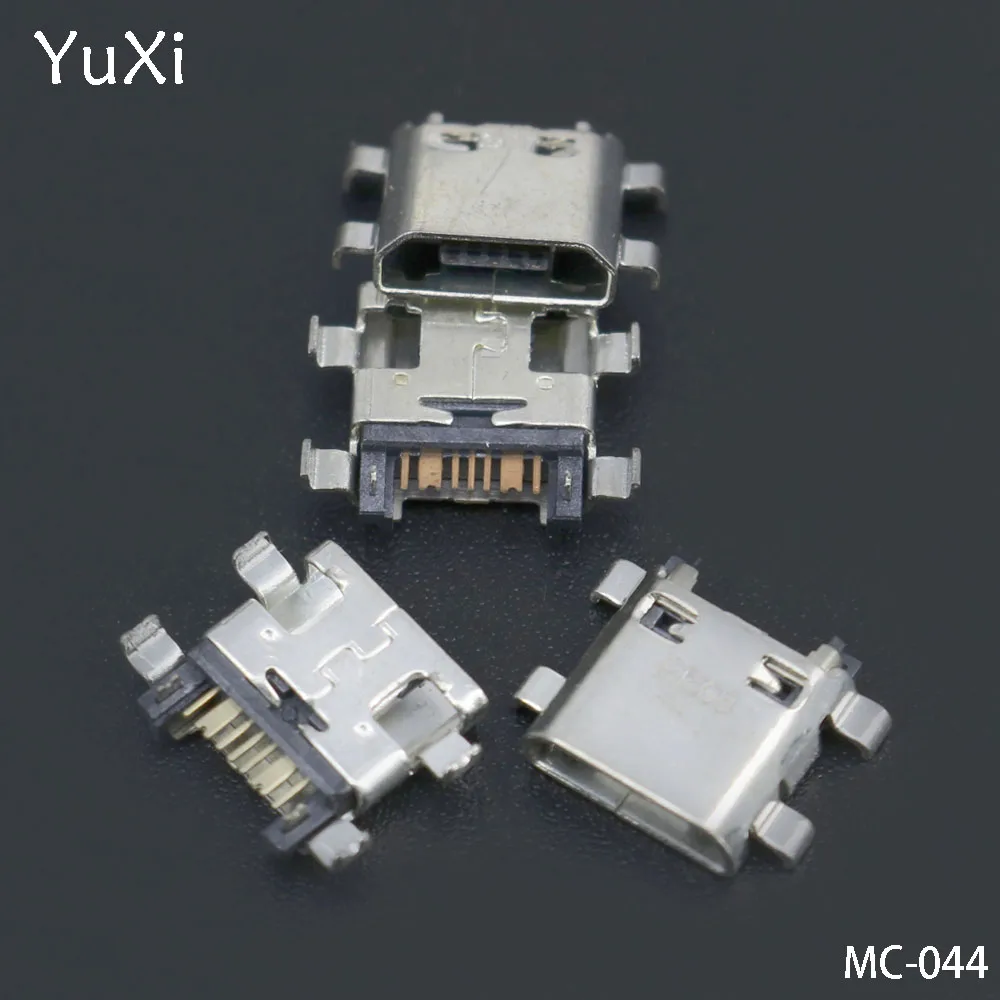 YuXi 10pcs/lot Micro USB Jack Connector Female 7 pin Charging Socket For Samsung Galaxy Grand Prime G530 replace