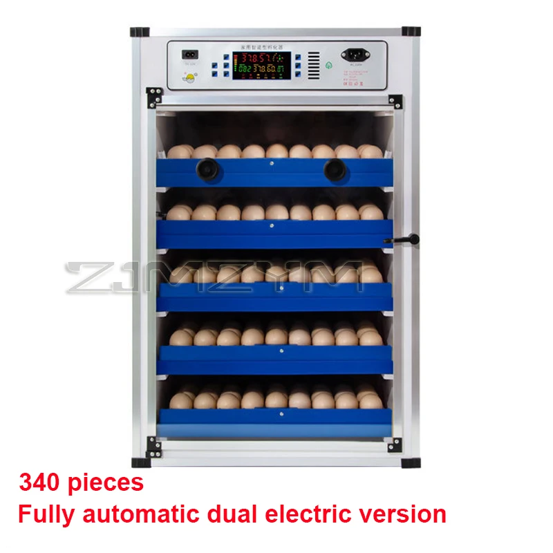 

340 Eggs Intelligent large and medium-sized incubator household full-automatic incubator chicken duck goose quail incubator