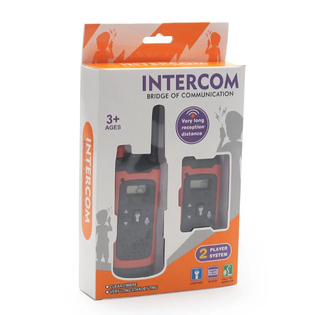 2 Stks/pak Walkie Talkie Twee-weg Radio Stations Lange Bereik Walkie-Talkies Profesional Walkie Talkie Draadloze Call Walkie talkie