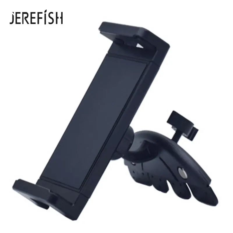 Universal 4 - 14 inch Tablet Holder Car CD Slot Tablet Bracket Mobile Phone Holder Mount Stand Rotatable For iPad Samsung pad