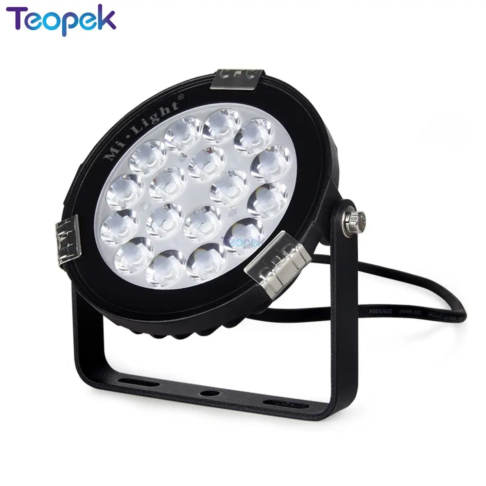 Imagem -02 - Miboxer w Rgb Mais Cct Led Jardim Luz Dc24v Futc01 Ac85265v Futc02 Ip65 Impermeável ao ar Livre Iluminação